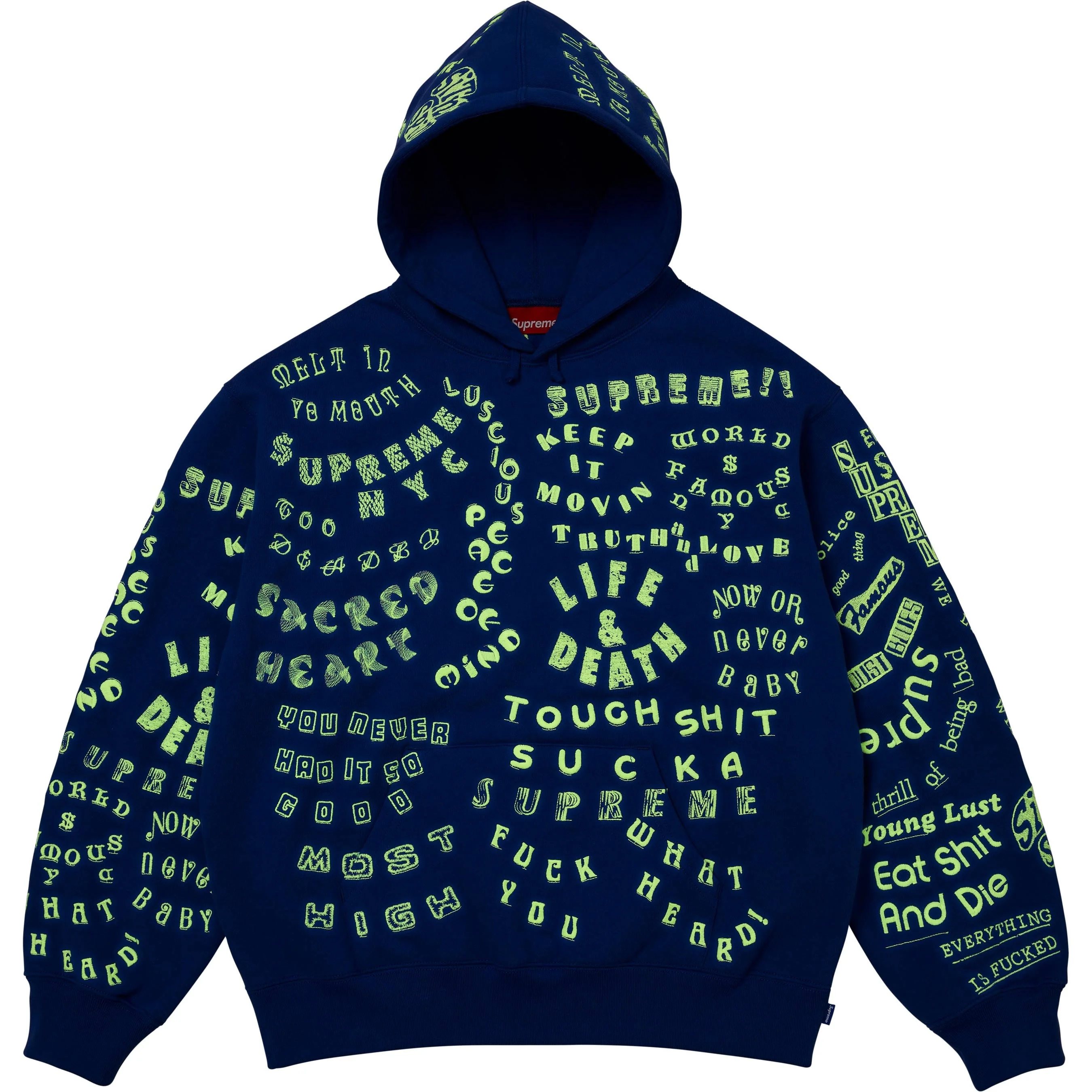 Too Deadly Hooded Sweatshirt view 8
